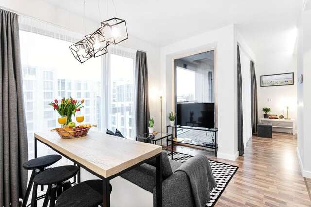 Апартаменты Cosy White Scandinavian Apartment By Houseys Вильнюс-83